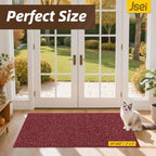 JSEI Dirt Trapper Door Mat 24" x 60", Non-Slip Washable Doormats - Image 3