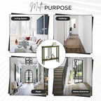 Kings Brand Narrow Console Table w/Storage Shelf - Image 6