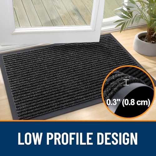 OLANLY 2-Pack Front Door Mats 71x23, Waterproof Heavy-Duty Doormats - Image 4