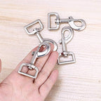 10pcs Swivel Snap Hooks for Dog Leash Collar Linking, Metal Heavy Duty Eye - Image 2