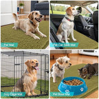 OLANLY Dog Door Mat for Muddy Paws 35x24, Super Absorbent Chenille Mud Mat - Image 7