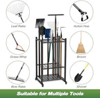Garden Tool Organizer, Garage Tool Organizer & Garage Organization, Heavy Duty - Image 6