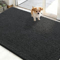 OLANLY Dog Door Mat for Muddy Paws 48x30, Super Absorbent Chenille Mud Mat by OLANLY