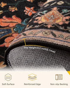 RELEANY Washable Area Rug, Large 9'x12' - Image 3