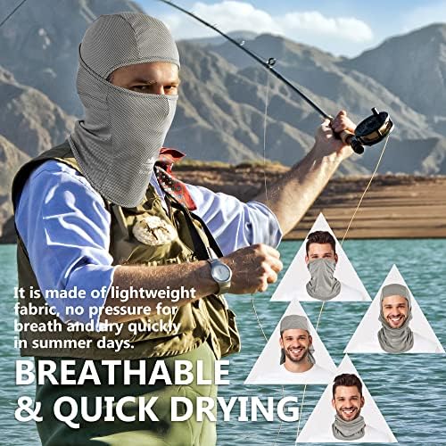 Balaclava Ski Mask, Sun Protection Breathable Face Cover Men Women - Image 5