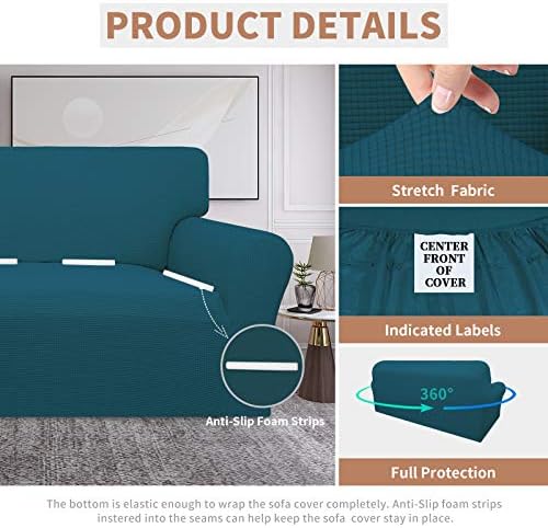 Easy-Going 100% Waterproof Couch Cover, 3 Cushion Couch Slipcover - Image 4