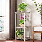 3 Tier Plant Stand Indoor Corner Tall Square Shape Plant Shelf - Image 4