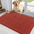 OLANLY Dog Door Mat for Muddy Paws 35x24, Super Absorbent Chenille Mud Mat by OLANLY
