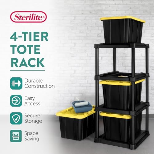 Sterilite 4-Tier Tote Rack - Image 2