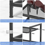 Expandable Shoe Rack for Closet, Shoe Storage - Image 5