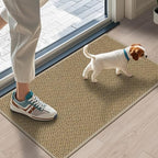 LEKEEPGO Front Door Mat 17"x29", Indoor Non Slip Washable Entry Mat by LEKEEPGO