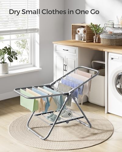 SONGMICS Clothes Drying Rack, Free-Standing Indoor Airer - Image 3
