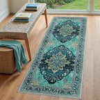 RELEANY Washable Area Rug, Runner 3'x8' - Image 3