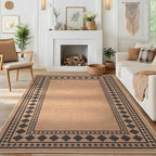 GarveeHome Easy Jute Rug 9x12 Washable Jute Rugs by GarveeHome