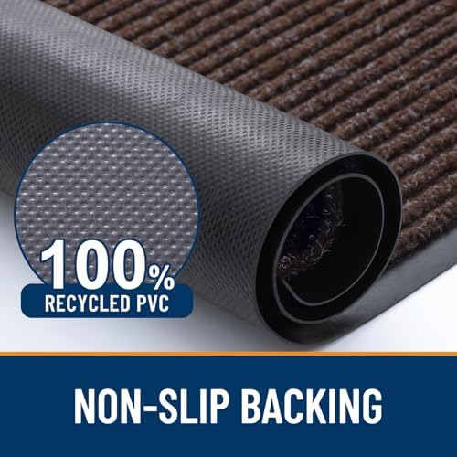 OLANLY 2-Pack Front Door Mats 33x21, Waterproof Heavy-Duty Doormats - Image 3