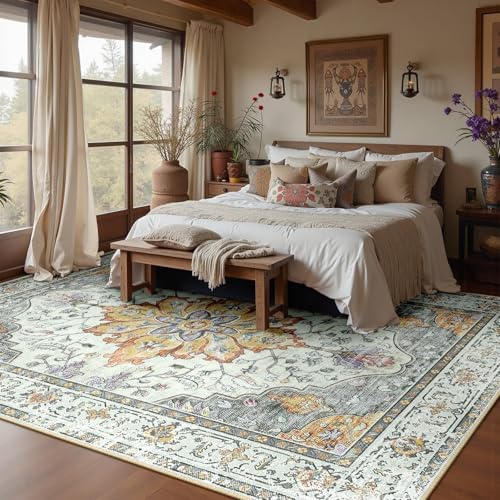 RELEANY Washable Area Rug, Large 10'x12' - Image 3