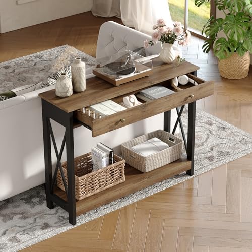 Treocho 40" Farmhouse Console Table - Image 4