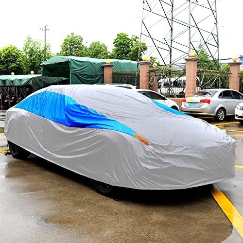 MORNYRAY Waterproof Car Cover All Weather Snowproof UV Protection Windproof - Image 7