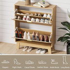 HUANLEGO Shoe Cabinet Storage for Entryway - Image 3