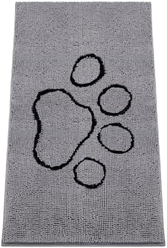 Absorbent Dog Door Mat for Muddy Paws by HOMEK