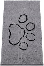 Absorbent Dog Door Mat for Muddy Paws by HOMEK