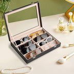 Frebeauty 8-Slot Sunglass Organizer, Sunglass Holder - Image 2