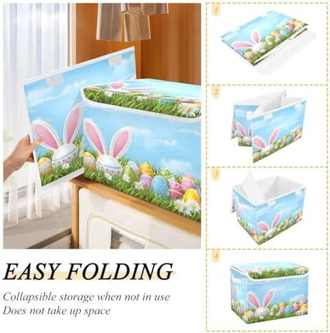Bolaz Easter Bunny Ear Egg Storage Bins - Image 4