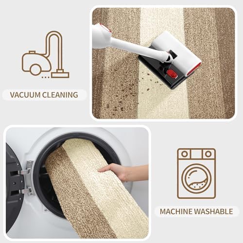 Kitinjoy Indoor Outdoor Door Mat, 47x20 Non-Slip Dirt Trapper Doormats - Image 5