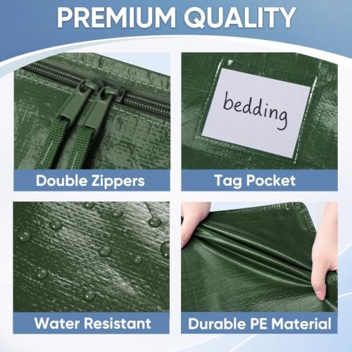 TICONN 4 Pack Extra Large Moving Bags Heavy Duty - Image 5