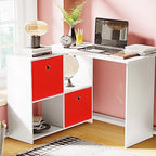 Foldable Storage Cubes Bins, 11 Inch Cloth Storage Cube Fabric Storage Box - Image 5