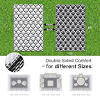 OLANLY Outdoor Rug 5x8 ft Waterproof Reversible Braided Mat - Image 2
