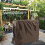 Cooler Cart Cover for 80-100 Qt Patio Rolling Ice Cart - Image 6