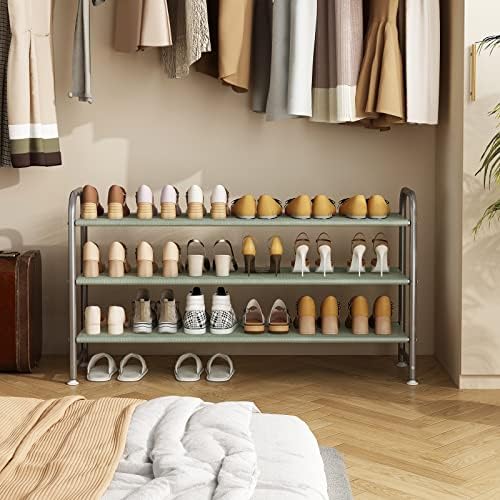 INGIORDAR 3 Tier Long Shoe Rack Organizer - Image 2