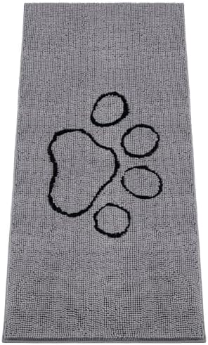 Absorbent Dog Door Mat for Muddy Paws by HOMEK