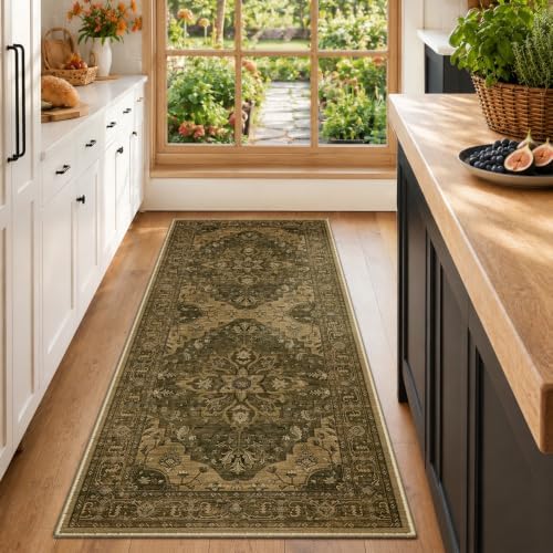 RELEANY Washable Area Rug, Runner 2'x6' by RELEANY
