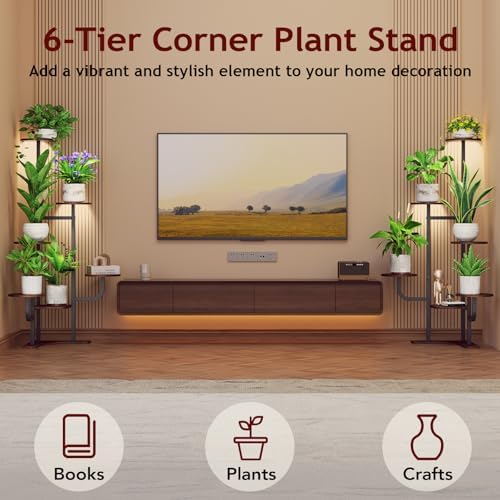 Homsorout Corner Plant Stand - Image 4