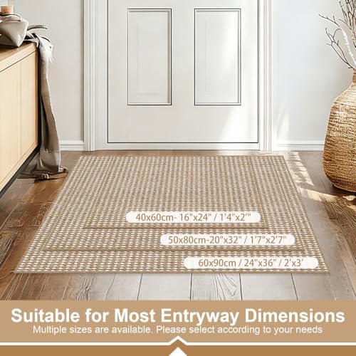 Ultra Thin Door Mat 24"x 36", Non-Slip Entrance Rugs - Image 2
