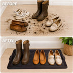 Boot Tray for Entryway, Rubber Shoe Mat, Waterproof Shoe Tray - Image 3