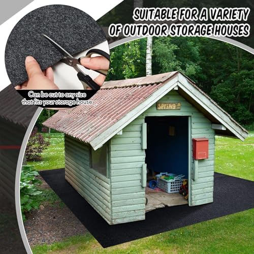 Outdoor Shed Floor Mat 5 x 3 ft, Waterproof Non Slip Rug - Image 6