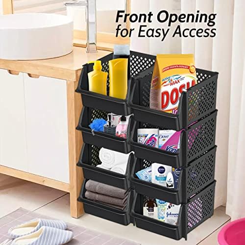 Skywin Stackable Storage Bins Open Front - Image 4