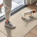 LEKEEPGO Door Mat 17"x29", Non Slip Washable Indoor Door Mat by LEKEEPGO