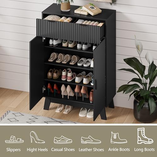 HUANLEGO Shoe Cabinet Storage for Entryway - Image 3