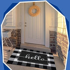 Geelin 2 Pcs Layered Hello Doormat - Image 2