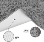 Bcoimo Super Absorbent Chenille Door Mat, Non-Slip Quick Dry Entryway Rug - Image 2