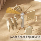 SUNOUTLY Tripod Clothes Drying Rack, Garment Rack Portable and Foldable Space - Image 6