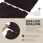 Playsafer Herringbone Rubber Interlocking Tiles | 16 X 16 | Easy Install - Image 5