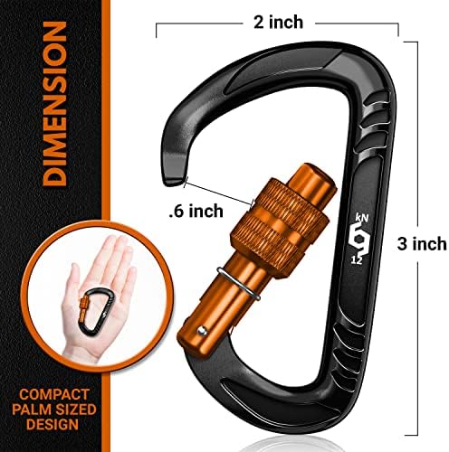 Rhino Produxs 12kN Heavy Duty Carabiner Clips - Image 2