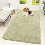 OLANLY Dog Door Mat for Muddy Paws 59x32, Super Absorbent Chenille Mud Mat by OLANLY