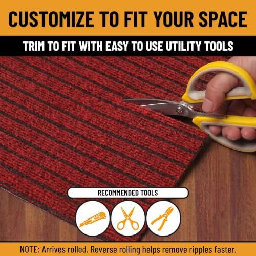 Ottomanson 3x32 Hallway Runner Rug – Non-Slip Indoor Outdoor Door Mat - Image 4