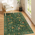 DUKINO 3x5 Rug, Washable Animal Area Rug by DUKINO